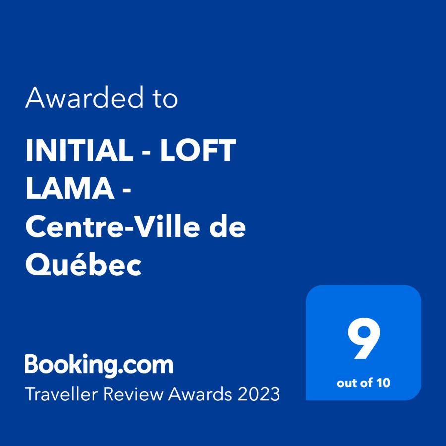 INITIAL - LOFT LAMA - Centre-Ville de Québec Esterno foto